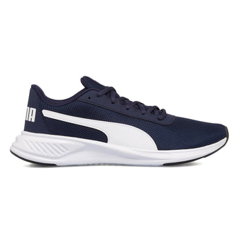 Scarpe da running blu da uomo con striscia bianca laterale Puma Night Runner v2, Brand, SKU s321000543, Immagine 0